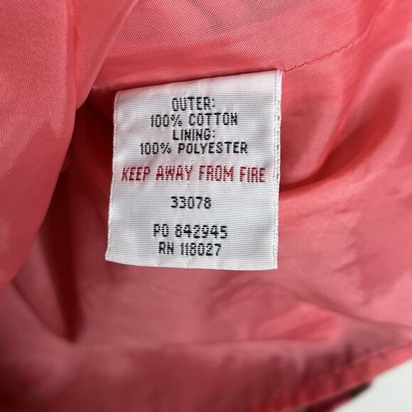 Mini Boden Y2K Floral Corduroy Jumper Dress Pink Girls 5-6Y Retro 60s Flower - Picture 5 of 6